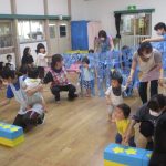 ひよこ組さんも星を拾って・・よーいどん！