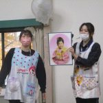 誰でしょうクイズ！先生の七五三の写真当てをしたよ。
