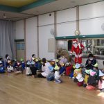 サンタさんとトナカイさんが来てくれたよ！