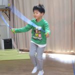 片足跳び！
