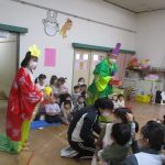 お雛様とお内裏様の登場にキャ～と大歓声✨