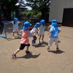 女の子も男の子に負けないぞ～！サッカー選手みたいないい動き！