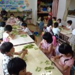 さや出しに挑戦！うまく出せるかな？
