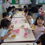 お豆おいしい！おかわりしようかな！