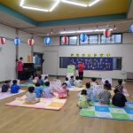 ドキドわくわくく夜の保育園でのお楽しみ会の始まりです☆彡