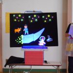 天の川が現れると、子ども達から「きれーい！」と声が上がりました。