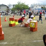 「ちびっこマリオアドベンチャー」ブロック積み頑張ったよ～☆