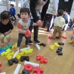 グロック持ってよいしょよいしょ・・ブロック運びゲーム楽しかったね！