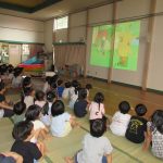 ポケモン鑑賞中！！みんな集中して見ていたね👀