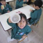 見て～！上手にできたよ～！