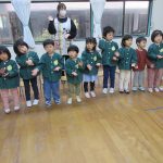 もちつきの歌を皆でうたったよ♪