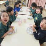 クッキー美味しい！！みんないい笑顔！