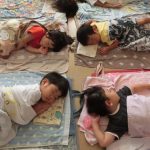 たくさん遊んだあとはぐっすり～