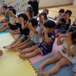みんな大好きリトミック♪おでこはどーこだ！