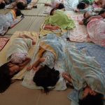 たっぷりと遊んだ後は…お昼寝タイム💤