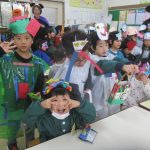 「らいおん組のおばけさん、お菓子ありがとう☆彡」