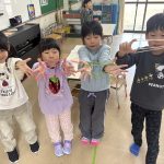 あやとりができるようになったよ‼見て！見て！上手でしょ♪