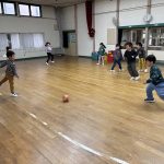 みんな大好きドッチボール♫みんな真剣です‼