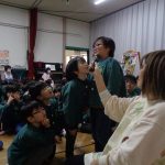 先生たちの顔をよ～く見て考え中～☺