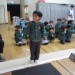 教えてもらったこと、きちんとできるかな～？実際に渡ってみたよ☺ピタッと止まって左右を確認✨