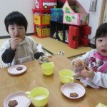 ～りす組～「焼きたてクッキー美味しいね♡」